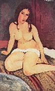 Amedeo Modigliani Sitzender Akt oil painting on canvas